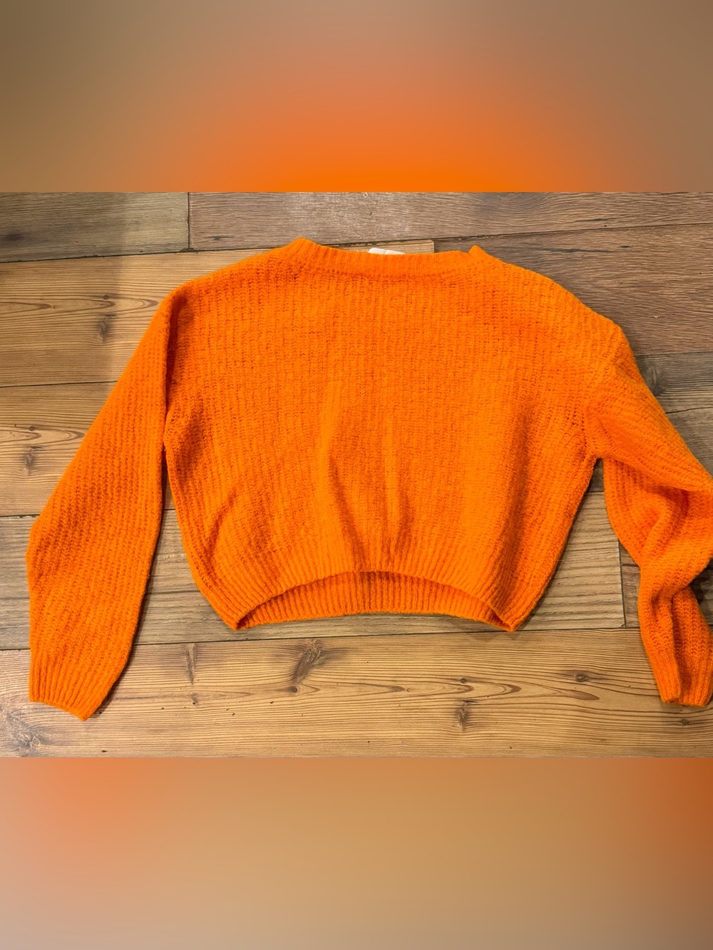 American Vintage orange sweater - Picture 7 of 7